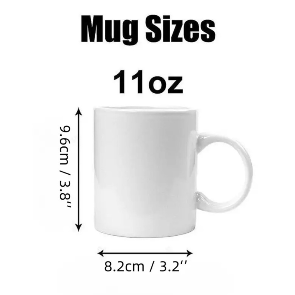 I Love You Dog Mug - White pug - Picture 2 of 5